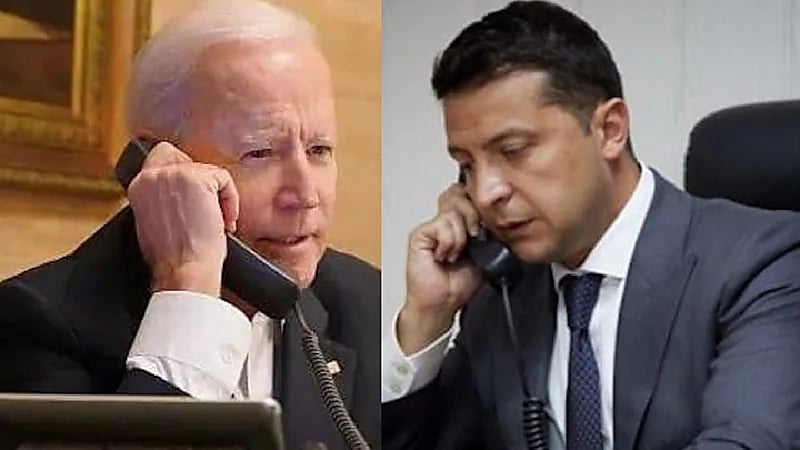 زيلنسكي يغضب بايدن