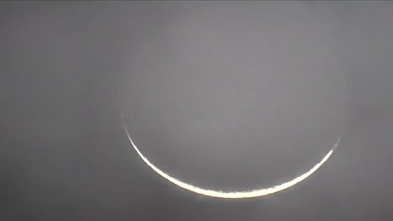 هلال رمضان يزين سماء المملكة اليوم