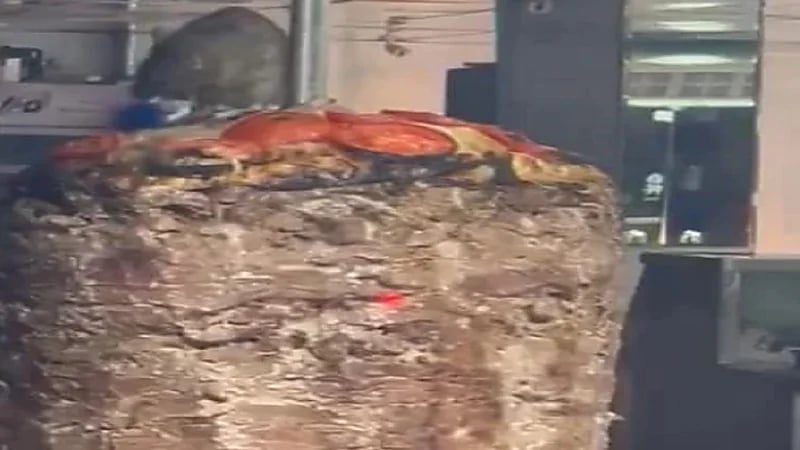 بالفيديو.. فأر يأكل من سيخ شاورما في أحد المطاعم بجدة