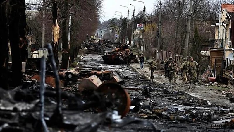 400 قتيل مدني بعد الانسحاب الروسي قُرب كييف