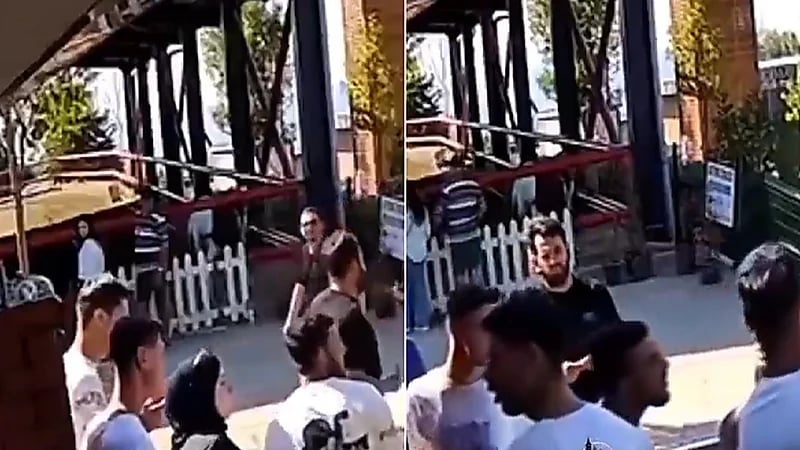 مصور يشعل شجارا عنيفا للحصول على مبلغ ضخم من سائح عربي.. فيديو