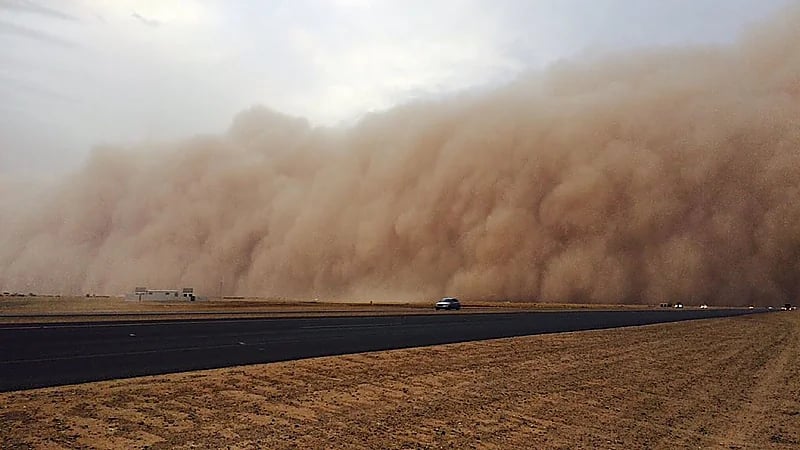 "المسند": العواصف الرملية والرعدية متزامنة بنسبة 60% في فصل الربيع