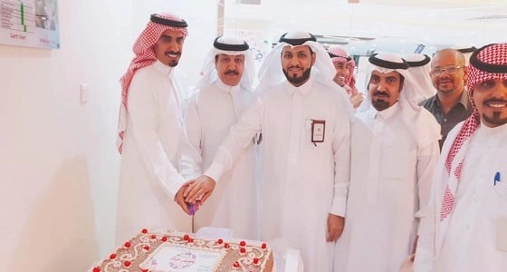 مستشفى القريات العام يقيم حفل معايدة لمنسوبيه