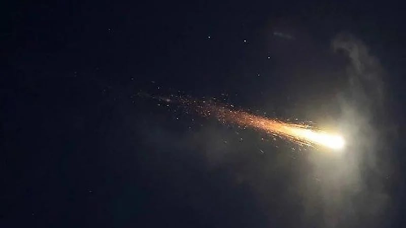 الجيش الكويتي: الصواريخ الباليستية التي تمت رؤيتها خارج المجال الجوي للكويت.. فيديو