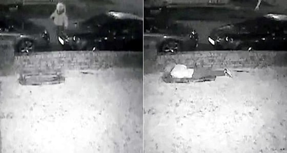 بالفيديو.. فتاة تختبئ من عصابة مسلحة بطريقة ذكية