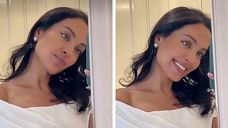 طليقة فائق حسن تخطف الأضواء بجمالها والجمهور يشبهها بأنجلينا جولي.. فيديو