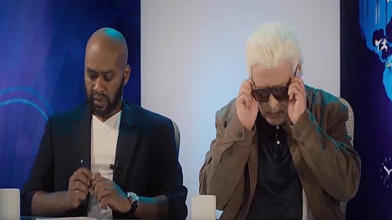 شاهد..تقليد مرتضى منصور وشيكابالا في "ستوديو 23"