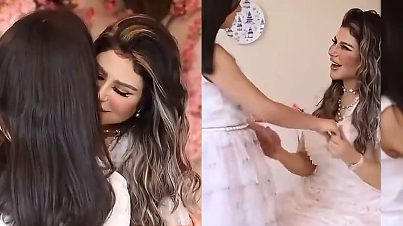 أول ظهور لـ حليمة بولند برفقة عائلتها بعد أزمتها الأخيرة .. فيديو