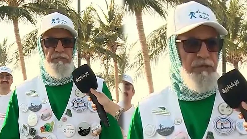 الرحالة أحمد الغامدي: المشي انعكس على صحتي ومنذ عام لم أتناول أي أدوية .. فيديو