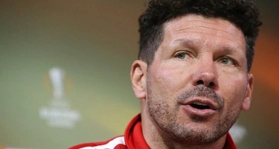 سيميوني: لست واثقا من الفوز في مباراة كوبنهاجن