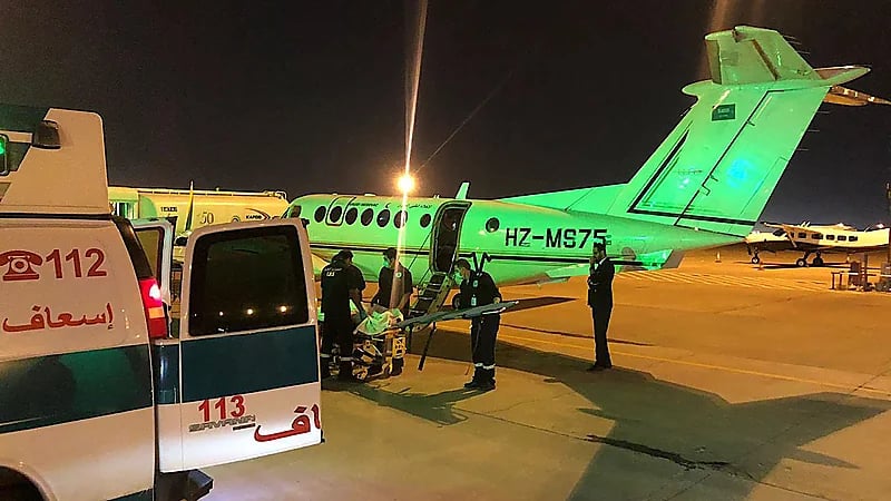 إخلاء طبي لـ زوجين سعوديين تعرضا لحادث مروري بالكويت