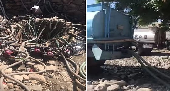 فيديو.. معاناة أهالي قرية بالداير للحصول على المياه