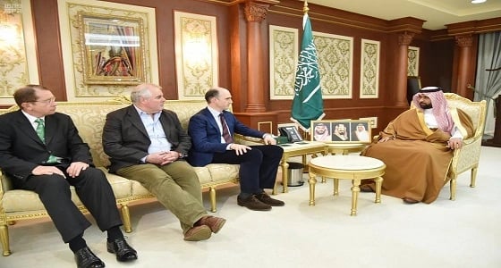 أمير جازان بالنيابة يبحث الموضوعات المشتركة مع وفد البرلمان البريطاني