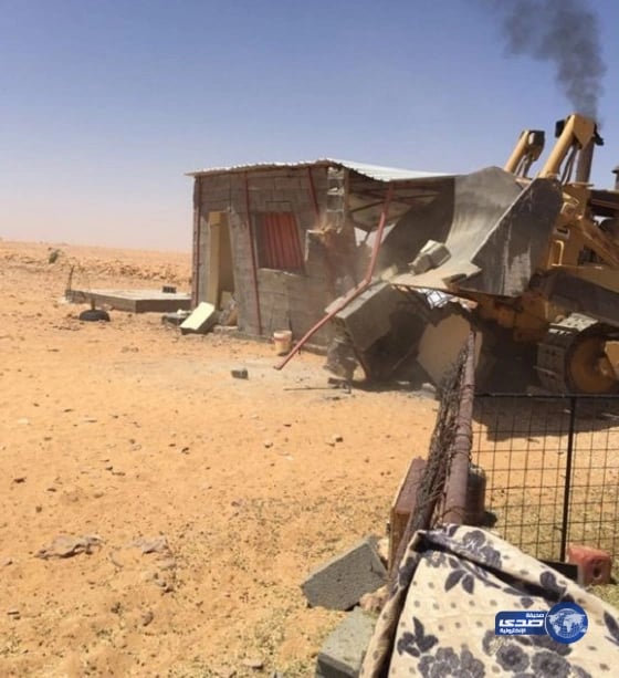 شاهد بالصور...استرجاع  3 ملايين مترًا مربعًا أراضي حكومية بالجوف