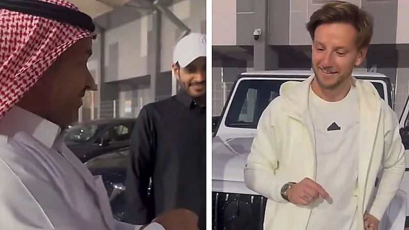 لاعب خفة يُبهر نجم الشباب راكيتيتش بمهاراته .. فيديو