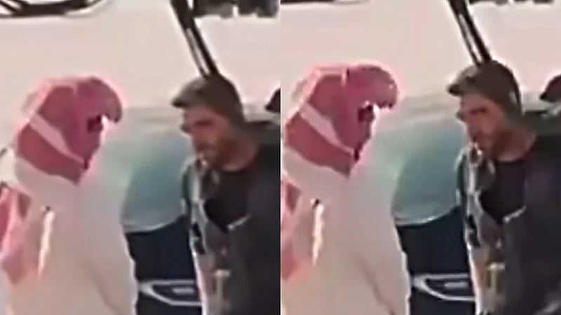 ناصر القصبي برفقة أحمد عز في لقطة مشوقة من كواليس فيلم The Seven Dogs .. فيديو