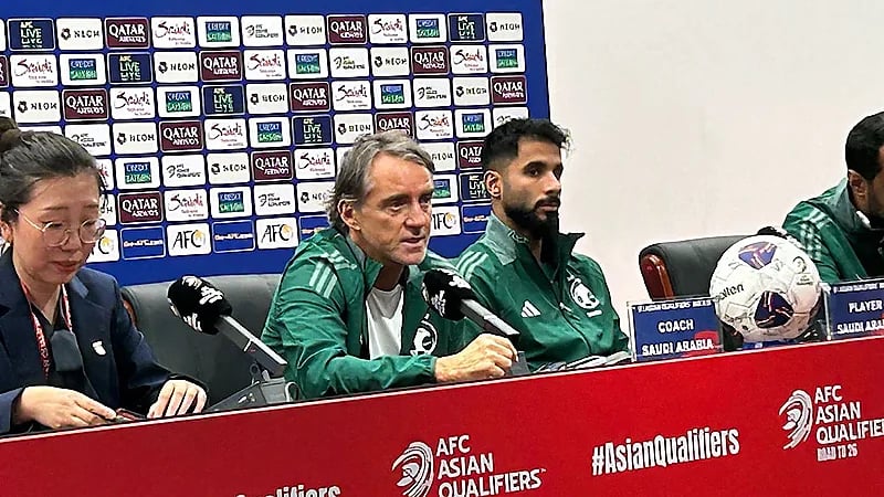 مانشيني: المنتخب الصيني فريق جيد وعلينا استغلال الفرص لتحقيق النقاط الثلاث