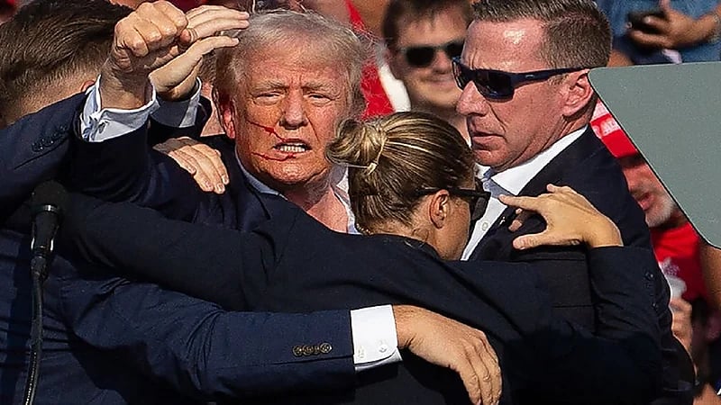 أطفال أفارقة يسخرون من مشهد اغتيال ترامب ..فيديو