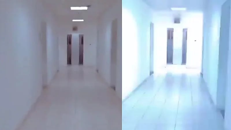 فيديو..حارس أمن يدعي صدور أصوات غريبة بمبنى مهجور في مكة: "وربي جننوني"