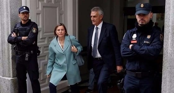 رئيسة برلمان كتالونيا دفعت الكفالة المالية وبانتظار قرار المحكمة