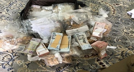 القبض على يمني بحوزته 150 الف ريال و16 كيلو ذهب بمكة