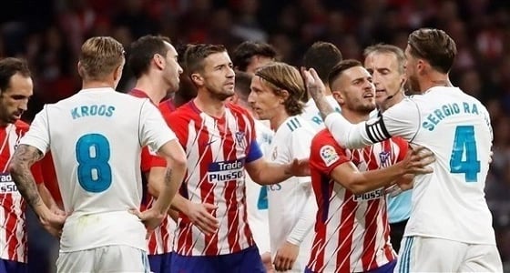 موعد ديربي العاصمة الإسبانية بين الريال وأتلتيكو مدريد