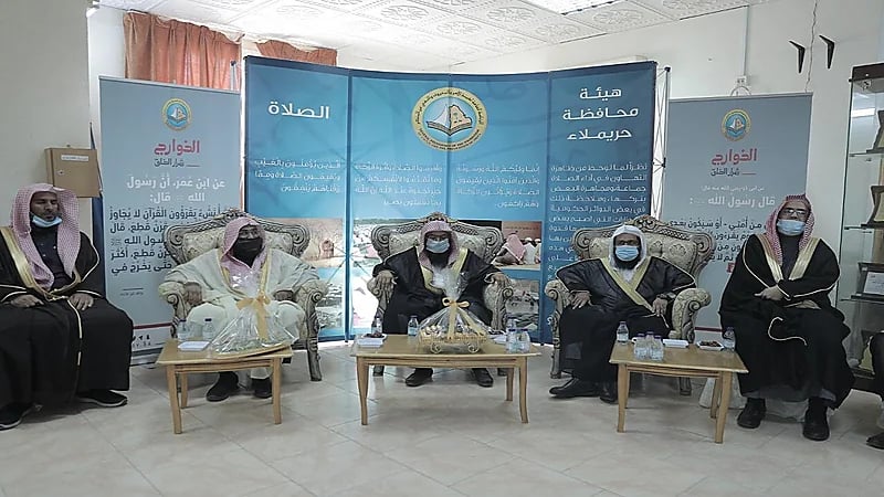 مدير عام هيئة الأمر بالمعروف بالرياض يتفقد العمل الميداني والتوعوي بحريملاء