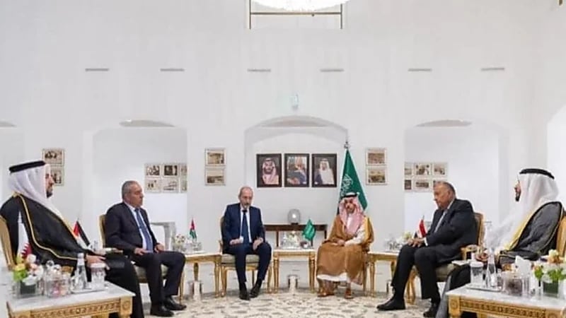 بيان الرياض الصادر عن اجتماع اللجنة المكلفة من القمة الغربية بشأن التطورات في قطاع غزة