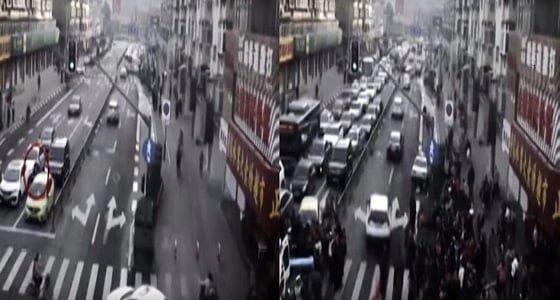 بالفيديو.. دهس طفل أثناء عبور الطريق