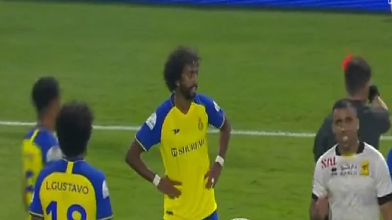 بالفيديو .. لحظة احتفال "حمدالله" بطرد الصليهم