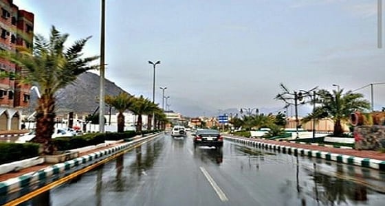 أمطار على محافظة المجاردة