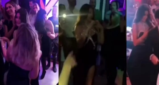 بالفيديو.. هيفاء وهبي تتحدى ناهد السباعي برقص ساخن على " لأ لأ "