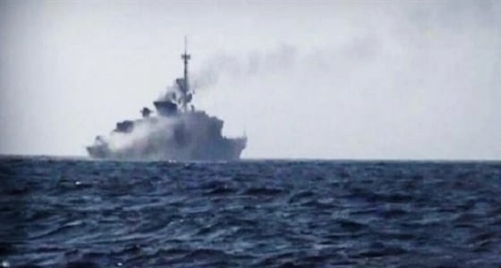 بالفيديو.. 5 ثواني تفضح التورط الإيراني في استهداف الفرقاطة السعودية