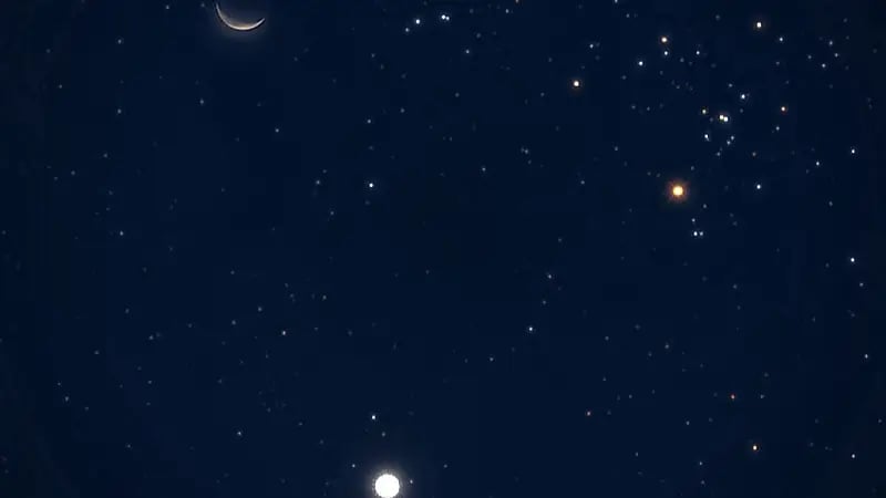 مثلث سماوي نادر يضيء فجر الإثنين فوق الأفق الشرقي