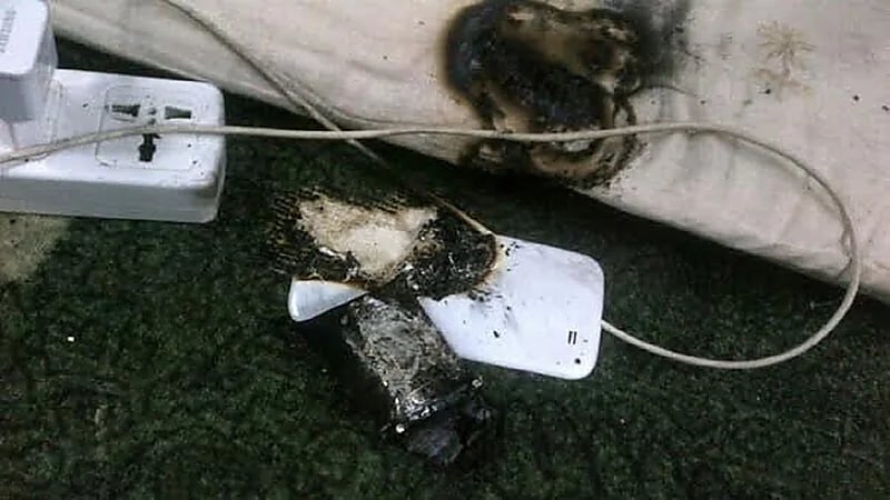 أماكن تؤدي إلى احتراق شاحن الجوال