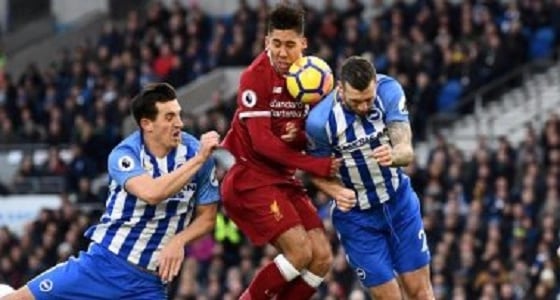 ليفربول يحتل المركز الخامس بعد تسجيله هدفين