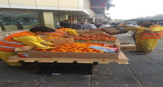 بالصور.. حملات ميدانية لمنع البيع الجائل بمدينة الرياض