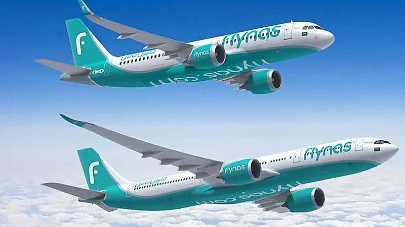 طيران ناس يستقبل سادس طائرة جديدة من طراز A320neo خلال 2025