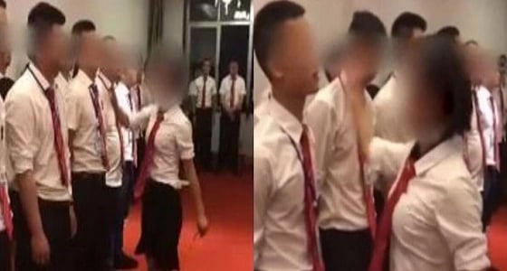 موظفون يتوسلون مديرهم لصفعهم على وجوههم