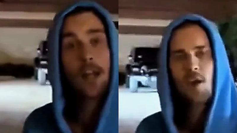 جاستن بيبر يفقد أعصابه على مصور: من يدفع لك لاستفزازي؟ .. فيديو