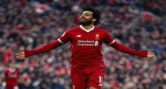 سر إخراج محمد صلاح " لسانه " بعد إحراز الأهداف