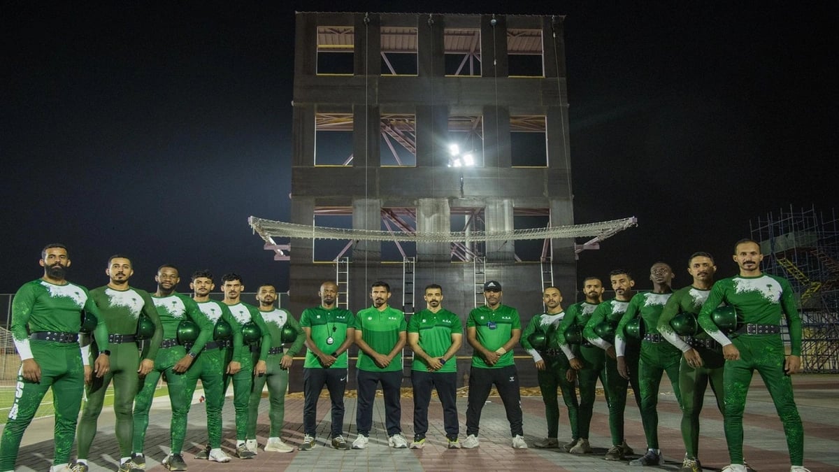 منتخب الدفاع المدني يواصل استعداداته للمشاركة في بطولة العالم لرياضة الإطفاء والإنقاذ