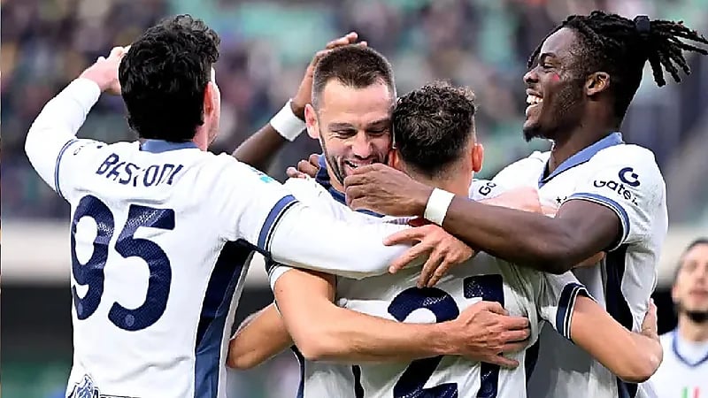 إنتر يســحق فيرونا بخماسية.. صور