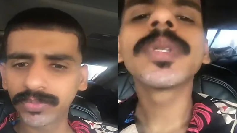 شاب يتحدث بحرقة بعدما أُصيب بالعين من زميله.. فيديو