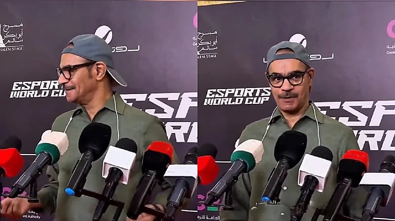 موقف طريف لرابح صقر بعد سؤاله عن الألعاب الإلكترونية.. فيديو