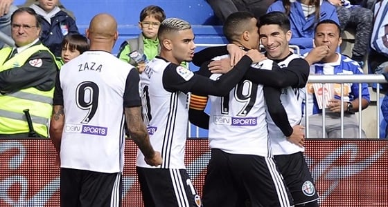 فالنسيا يفوز بثلاثية أمام ليفانتي ويصعد للمركز الثالث بالليجا