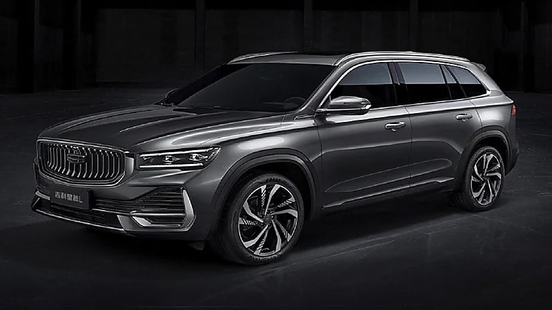 شركة جيلي تستعد لإطلاق أكبر سياراتها