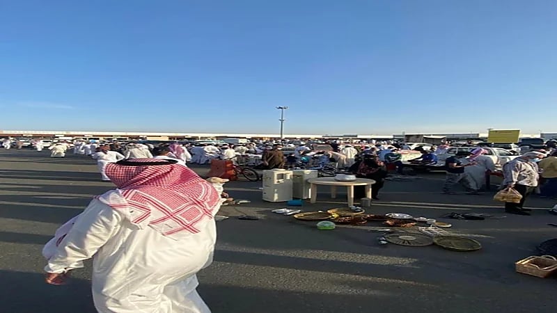 إغلاق سوق الحراج في خميس مشيط بسبب كورونا