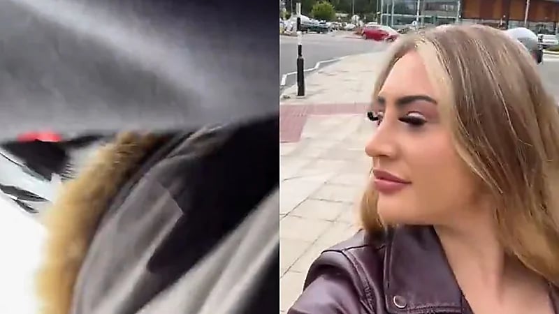 "سيلفي" يوثق لحظة سرقة جوال من سيدة في لندن خلال تجولها .. فيديو