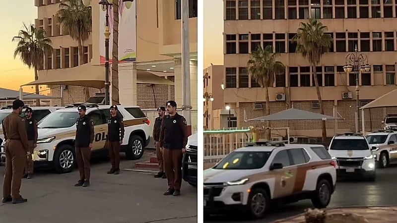 ضبط رجلان وامرأة يتسولون في تبوك.. فيديو